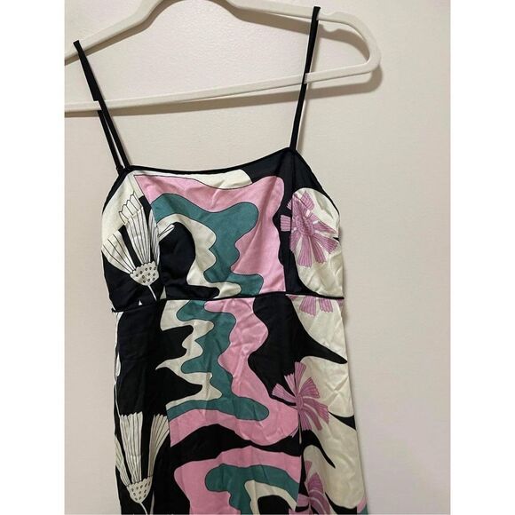 NWT Anthropologie x Oopscool Graphic Print Dress Size L - Picture 8 of 11